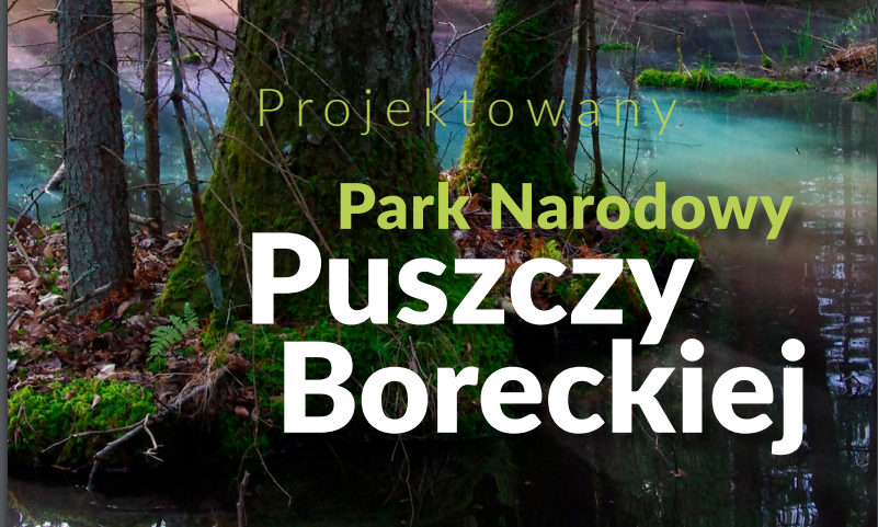 Projektowany Park Narodowy Puszczy Boreckiej